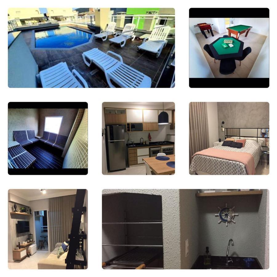 Apartamento Novissimo A 3 Quadras Da Praia, Com Piscina, Sala De Jogos E Sauna!! أوباتوبا المظهر الخارجي الصورة